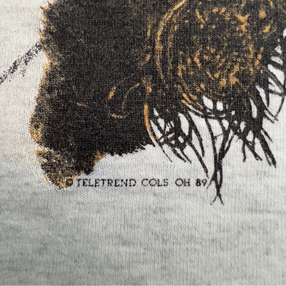 90s Vintage Springer Spaniel Dog Tee Shirt - Picture 5 of 5
